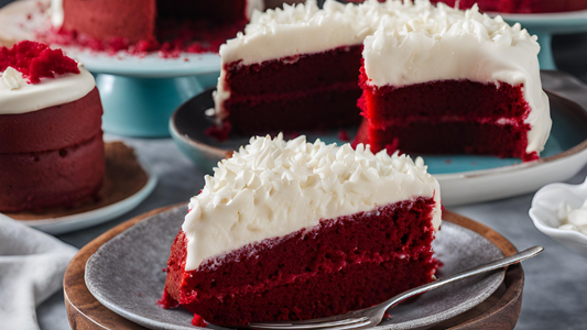 Sea Salted Red Velvet Cake