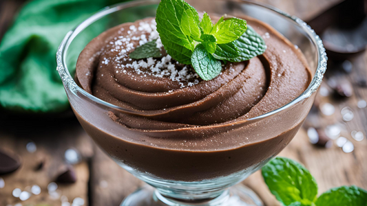 Sea Salted Chocolate Avocado Mousse