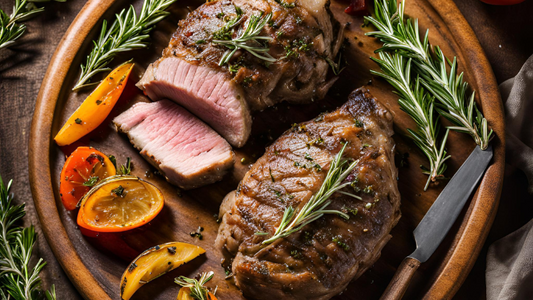 Rosemary Sea Salt Roasted Lamb