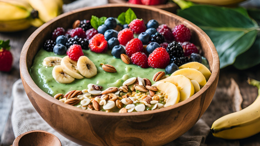 Sea Salted Green Smoothie Bowl
