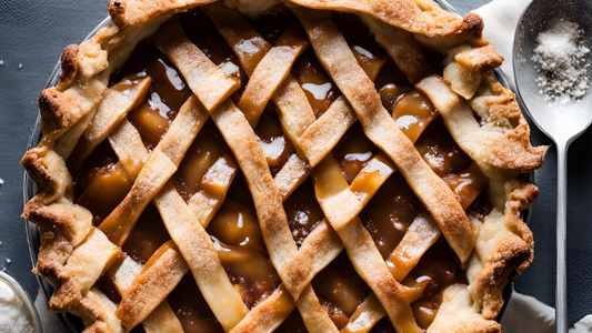 Sea Salted Caramel Apple Pie