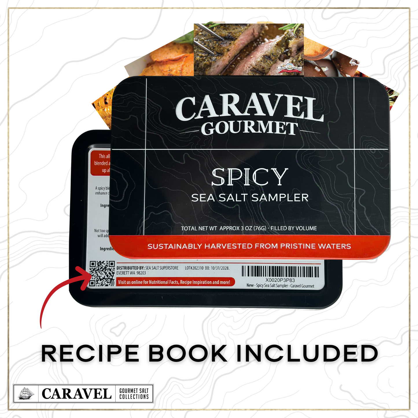 Gourmet Sea Salt Sampler Combo (Spicy)