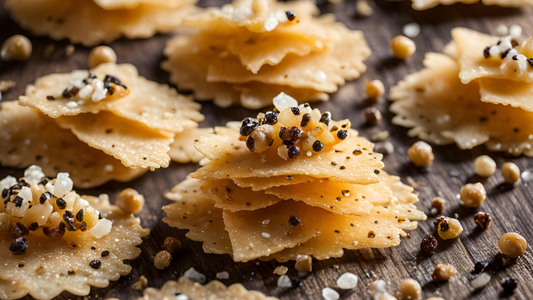 Peppercorn Sea Salted Parmesan Crisps