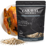 Caravel Gourmet Classic Butcher's Dry Rub Turkey Brine Salt 14 oz pouch