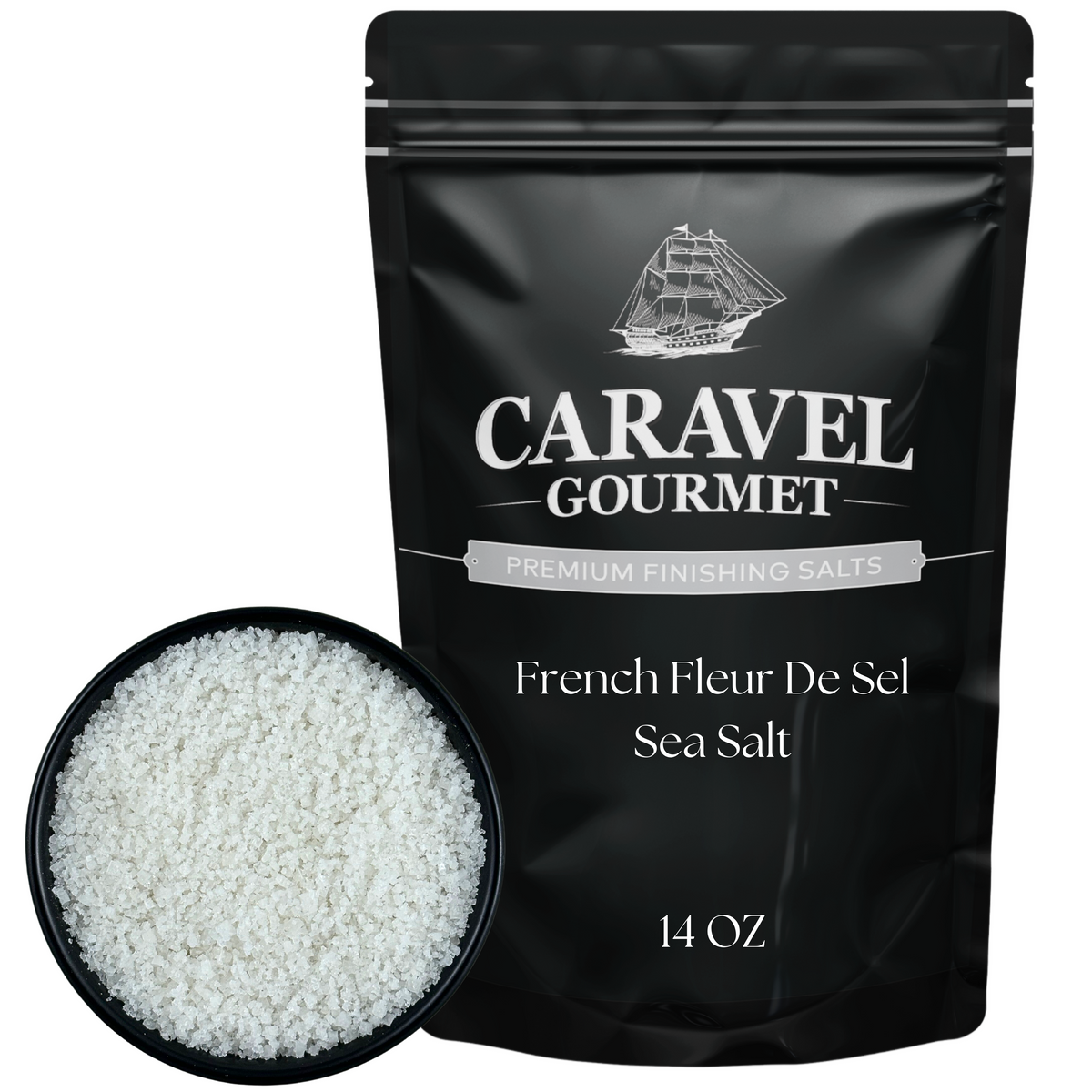 Franch Salt French Fleur De Sel Sea Salt - Premium Gourmet Finishing Salts by ...