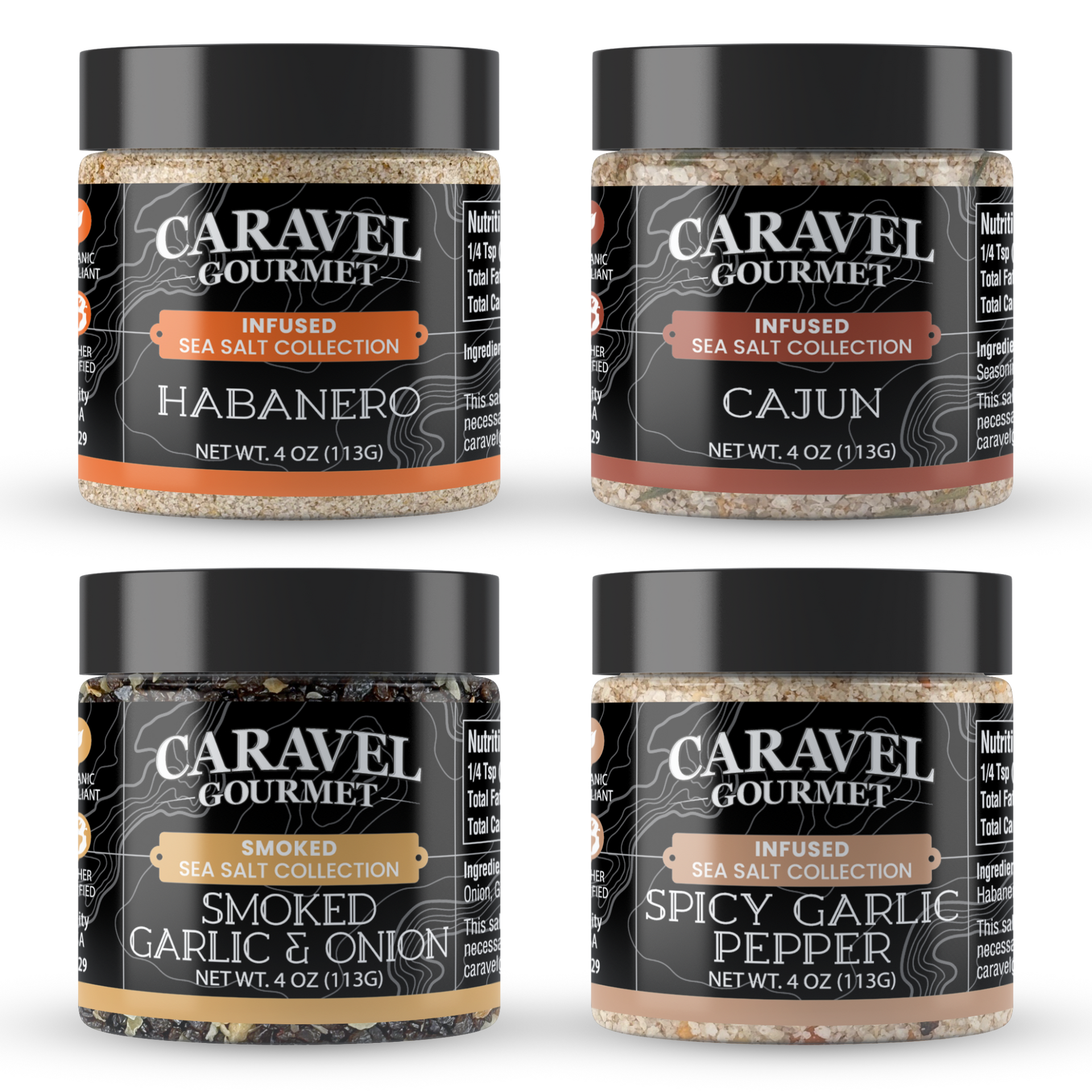 Spicy Sea Salt Mega Sampler – Caravel Gourmet