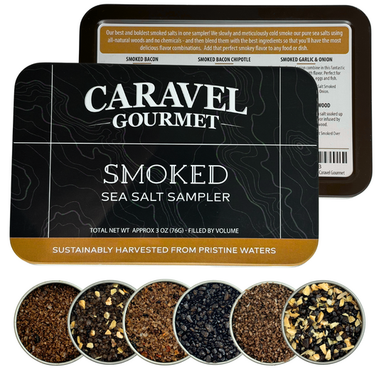 The Smoked Sea Salt Sampler - Mini Gift Set for Foodies