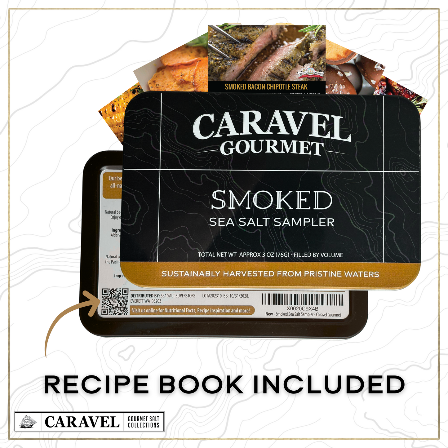 Gourmet Sea Salt Sampler Combo (Smoked)