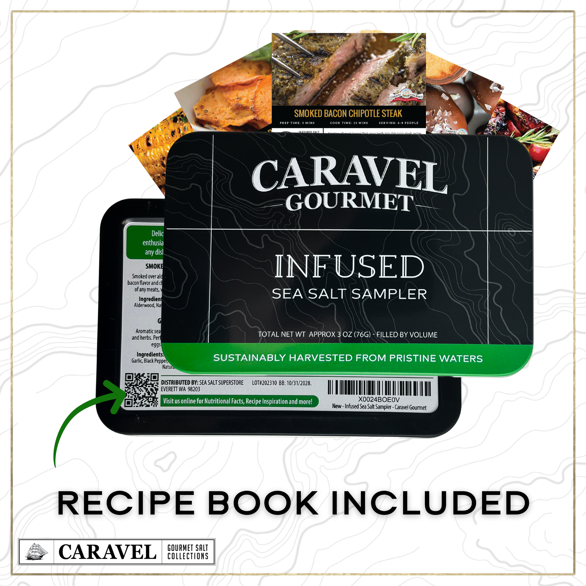 Gourmet Sea Salt Sampler (Infused) – Caravel Gourmet