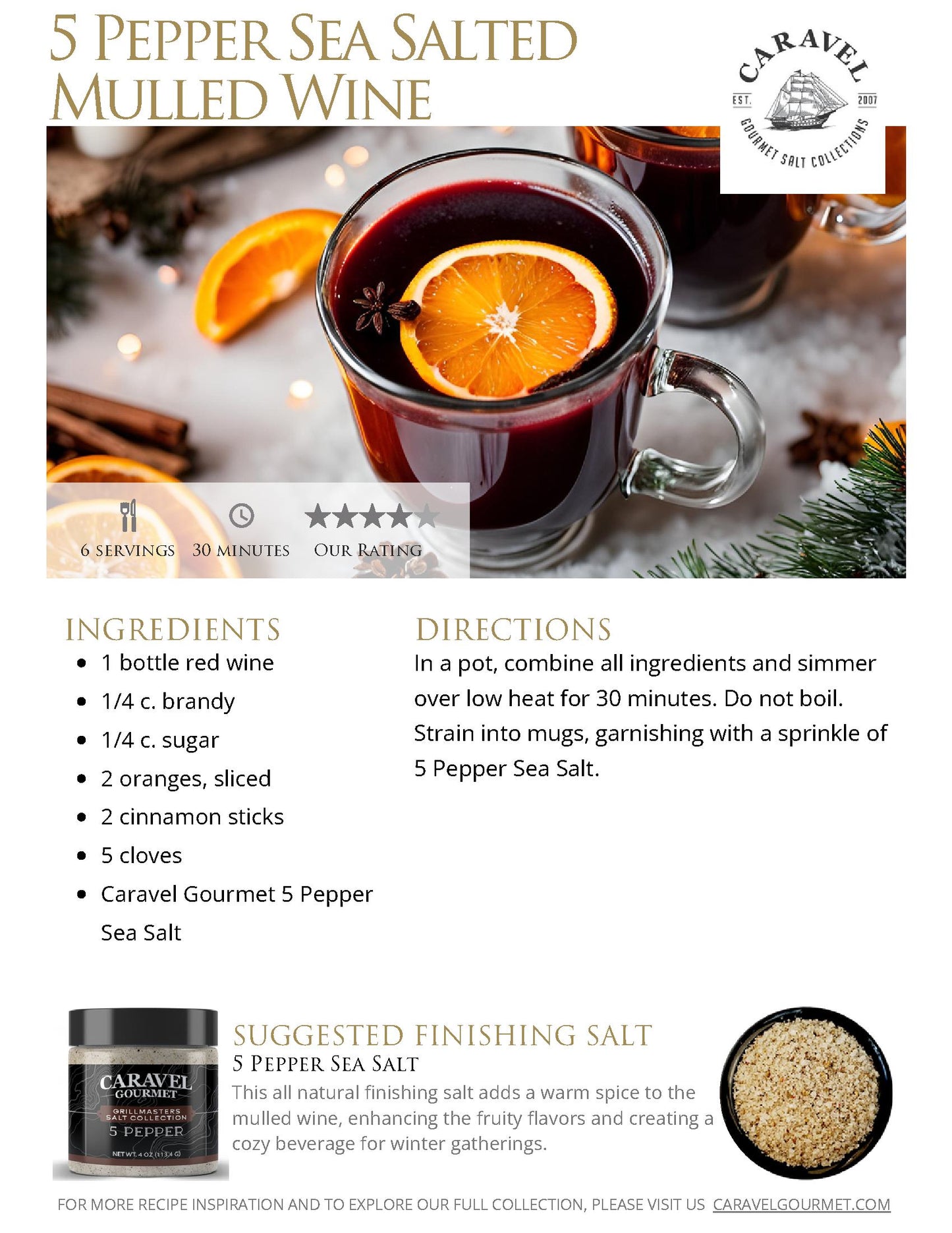 2024-2025 Recipe Collections - Holiday Warmers