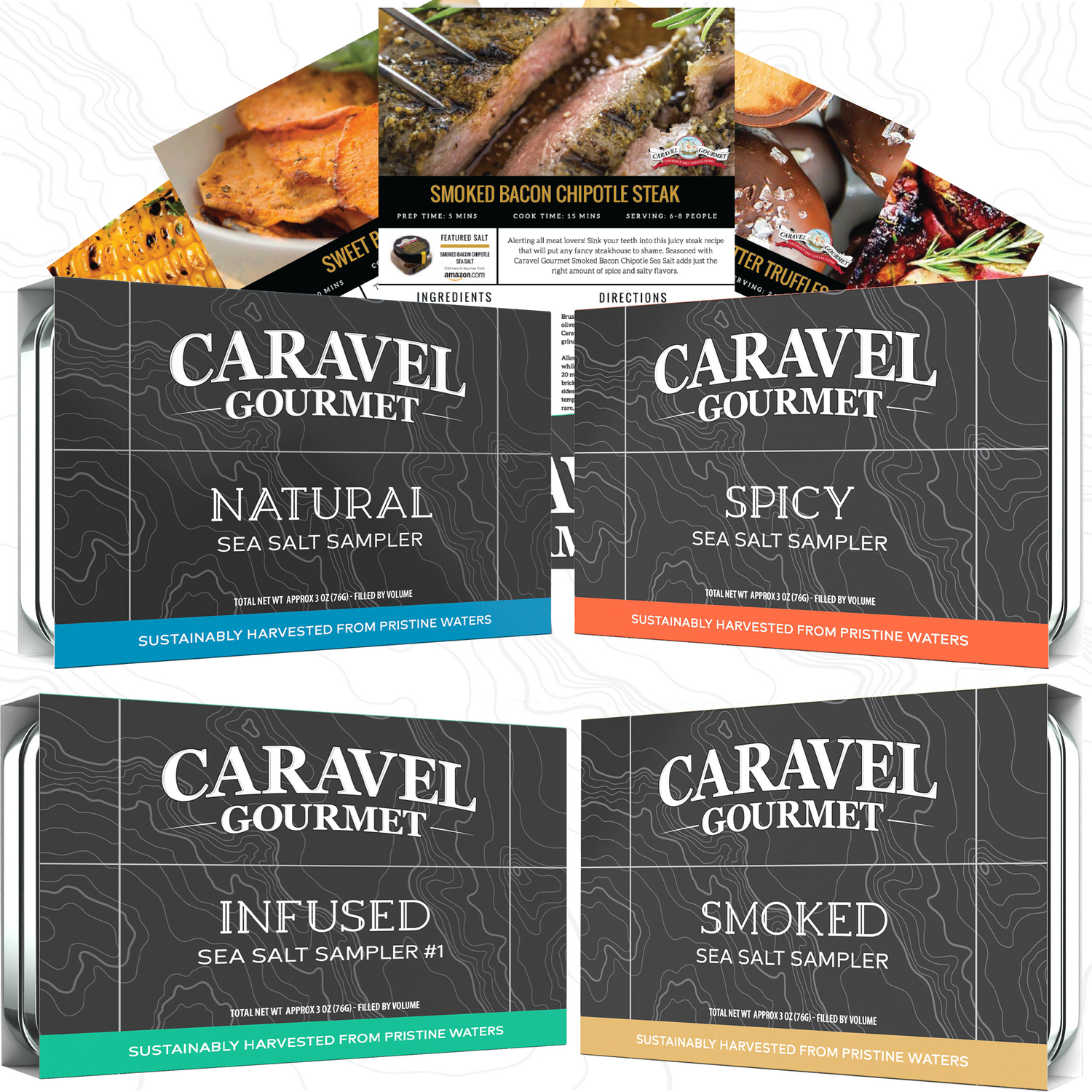 Smoked Bacon Gourmet Sea Salt – Caravel Gourmet