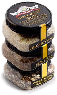 Gourmet Grilling Sea Salt Combination 3-Pack-Grocery-Caravel Gourmet