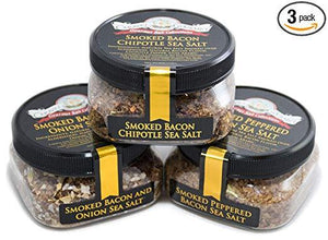 Smoked Bacon Sea Salt Combination 3-Pack-Grocery-Caravel Gourmet