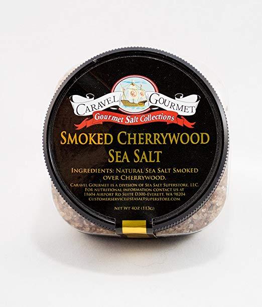 Smoked Cherrywood Fine Sea Salt-Grocery-Caravel Gourmet