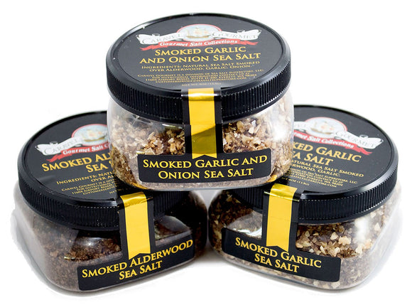 Smoked Herbs Sea Salt Combination 3-Pack-Grocery-Caravel Gourmet