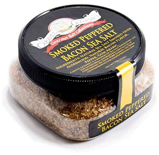 Smoked Peppered Bacon Sea Salt-Grocery-Caravel Gourmet